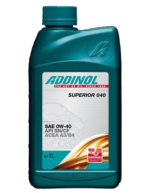 Моторное масло Addinol Superior 040 0W-40, 1л